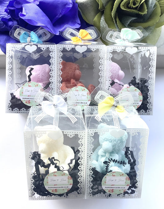 Adorable Little Bear Luxury Scented Wax Melts for Valentine's & Mother's Day