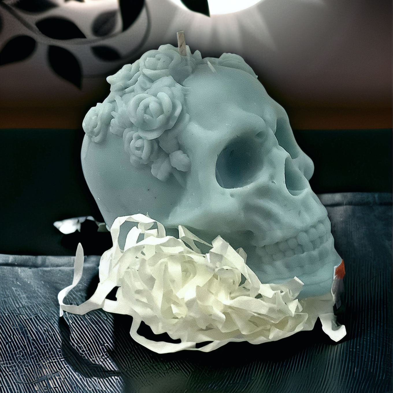 Skeleton Scented Pillar Candles